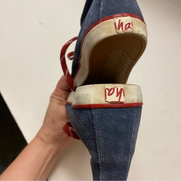 HANNAH ANDERSSON Nils Suede leather Chukka Boots Hybrid Boot Sneaker navy Blue 2 - Picture 6 of 8